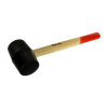 Gumová palička 55mm 320g Drevená rukoväť Topex 02a320 Gumová palička 55mm 320g Drevená rukoväť Topex 02a320