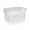 BRILANZ Úložný košík 29 x 21,5 x 15 cm, 6,6 l, biely BRILANZ Úložný košík 29 x 21,5 x 15 cm, 6,6 l, biely