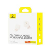 Baseus Baseus Earphone Bluetooth Bowie E18 TWS Earphones, BT 5.3, ENC, IPX4, White EU (A00023800223-00) Baseus Baseus Earphone Bluetooth Bowie E18 TWS Earphones, BT 5.3, ENC, IPX4, White EU (A00023800223-00)