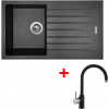 Sinks Perfecto 860 Metalblack + Vitalia GR Sinks Perfecto 860 Metalblack + Vitalia GR