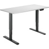 AlzaErgo Table ET1 NewGen čierny + doska TTE-12 120 × 80 cm biely laminát AlzaErgo Table ET1 NewGen čierny + doska TTE-12 120 × 80 cm biely laminát