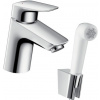 Hansgrohe Umyvadlová baterie Logis s bidetovou sprškou chrom 71290000 Hansgrohe Umyvadlová baterie Logis s bidetovou sprškou chrom 71290000