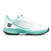Dámske paddle topánky Wilson Hurakn Lite - white/turquoise/black - Biely (39 1/3) Dámske paddle topánky Wilson Hurakn Lite - white/turquoise/black - Biely (39 1/3)