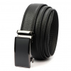 Pánsky čierny kožený opasok Nordee BA003 s automatickou prackou, 120 x 3,5 cm Pánsky čierny kožený opasok Nordee BA003 s automatickou prackou, 120 x 3,5 cm