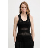 Top Tommy Hilfiger WW0WW45647 čierna XS Top Tommy Hilfiger WW0WW45647 čierna XS