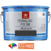 TIKKURILA® TEMALAC FD 50 Alkydová barva, 0,9 l, RAL Classic Odstín (barva): RAL 9005 - černá TIKKURILA® TEMALAC FD 50 Alkydová barva, 0,9 l, RAL Classic Odstín (barva): RAL 9005 - černá