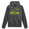 Alpinestars mikina RIDE 4.0 sivá/žltá/čierna Alpinestars mikina RIDE 4.0 sivá/žltá/čierna