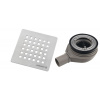 Polysan FLEXIA sifón sprchovej vaničky, priemer 90mm, DN40, krytka nerez mat 17731 Polysan FLEXIA sifón sprchovej vaničky, priemer 90mm, DN40, krytka nerez mat 17731