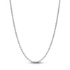 Sterling silver rope chain necklace with sliding clasp 70 394687C00-70 Sterling silver rope chain necklace with sliding clasp 70 394687C00-70