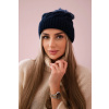 Legínovo Čiapka s flísom Ilona K218 béžová+ecru Farba: Námornícka modrá, Veľkosť: UNI Legínovo Čiapka s flísom Ilona K218 béžová+ecru Farba: Námornícka modrá, Veľkosť: UNI