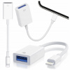 ADAPTÉR PREVODNÍK USB OTG USB-A KÁBEL PRE USB KĽÚČ DO LIGHTNING IPHONE IPAD ADAPTÉR PREVODNÍK USB OTG USB-A KÁBEL PRE USB KĽÚČ DO LIGHTNING IPHONE IPAD