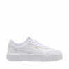Dámske športové topánky Puma Carina Mia 40263706 biele pohodlné tenisky, veľkosť 41 Dámske športové topánky Puma Carina Mia 40263706 biele pohodlné tenisky, veľkosť 41