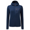 MOUNTAIN EQUIPMENT Dámska fleecová mikina LUMIKO HOODED WMS JACKET medieval blue - modrá Veľkosť: M