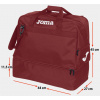 Športová taška JOMA Training III Burgundy medium Športová taška JOMA Training III Burgundy medium