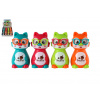 Teddies Veverička plast 10cm na zotrvačník stlač hlavu a choď 4 farby 16ks v boxe Teddies Veverička plast 10cm na zotrvačník stlač hlavu a choď 4 farby 16ks v boxe