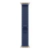 Apple Watch 49mm Blue/Bright Blue Trail Loop - M/L - Natural Titanium Finish Apple Watch 49mm Blue/Bright Blue Trail Loop - M/L - Natural Titanium Finish