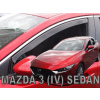 Deflektory na Mazda 3 Sedan, 4-dverová, r.v.: 2019 - Deflektory na Mazda 3 Sedan, 4-dverová, r.v.: 2019 -