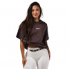 Nebbia Oversized tričko RESET 491 hnědé - XS Nebbia Oversized tričko RESET 491 hnědé - XS