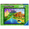 Ravensburger Minecraft Svet 1500 dielov Ravensburger Minecraft Svet 1500 dielov
