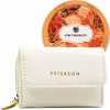 Peterson Biela malá dámska lakovaná peňaženka s RFID Y754 PTN 011-WEI-PUS ONE SIZE Peterson Biela malá dámska lakovaná peňaženka s RFID Y754 PTN 011-WEI-PUS ONE SIZE