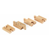 Náhradné diely pre vláčikodráhu Mini Straight Tracks BRIO 4 mini koľajnice dĺžka 5,4 cm od 3 rokov BRIO3336 Náhradné diely pre vláčikodráhu Mini Straight Tracks BRIO 4 mini koľajnice dĺžka 5,4 cm od 3 rokov BRIO3336