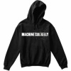 Machine Gun Kelly Unisex Pullover Hoodie: Cracked Glass (back Print) (large) L Machine Gun Kelly Unisex Pullover Hoodie: Cracked Glass (back Print) (large) L