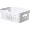 CURVER INFINITY 11L Úložný box 36 x 27 x 14 cm, recyklovaný plast, biely 04750-040 CURVER INFINITY 11L Úložný box 36 x 27 x 14 cm, recyklovaný plast, biely 04750-040