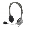 LOGITECH Logitech® H110 Stereo Headset - SILVER 981-000271 LOGITECH Logitech® H110 Stereo Headset - SILVER 981-000271