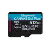 Kingston Canvas Go Plus A2/Micro SDXC/512GB/UHS-I U3 / Class 10 SDCG4/512GBSP Kingston Canvas Go Plus A2/Micro SDXC/512GB/UHS-I U3 / Class 10 SDCG4/512GBSP