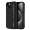 Karl Lagerfeld 3D Rubber Glitter Logo zadný kryt pre iPhone 14 Black Karl Lagerfeld 3D Rubber Glitter Logo zadný kryt pre iPhone 14 Black