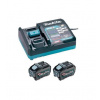 Makita - Súprava nabíjačky a 2x aku 40V Li-Ion 5,0 Ah 1911V6-0 Makita - Súprava nabíjačky a 2x aku 40V Li-Ion 5,0 Ah 1911V6-0
