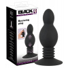 Black Velvets Bouncing Plug - pružinové análne dildo s prísavkou (čierne) Black Velvets Bouncing Plug - pružinové análne dildo s prísavkou (čierne)