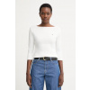 Tommy Hilfiger tričko s dlhým rukávom dámske bavlnené WW0WW49928 biela XS Tommy Hilfiger tričko s dlhým rukávom dámske bavlnené WW0WW49928 biela XS
