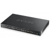 Zyxel XGS4600-32 L3 Managed Switch, 24x gigabit RJ45, 4x gigabit/SFP, 4x 10G SFP+, stohovateľný, dvojitý zdroj napájania Zyxel XGS4600-32 L3 Managed Switch, 24x gigabit RJ45, 4x gigabit/SFP, 4x 10G SFP+, stohovateľný, dvojitý zdroj napájania