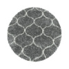 Ayyildiz Chlupatý kusový koberec Salsa Shaggy 3201 grey | Šedá Typ: 160x160 (průměr) kruh Ayyildiz Chlupatý kusový koberec Salsa Shaggy 3201 grey | Šedá Typ: 160x160 (průměr) kruh