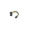 AKASA - 4-pin Molex na 6+2-pin PCIe adaptér AK-CBPW20-15