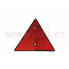 ACI odrazový trojúhelník, červený, plast, 158x138 mm (pro 2x šroub M5) ACI odrazový trojúhelník, červený, plast, 158x138 mm (pro 2x šroub M5)