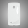 Puzdro gumené Nokia Lumia 530 transparentné Puzdro gumené Nokia Lumia 530 transparentné