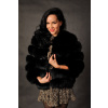 Max Original Leather Dámsky kožuch líška RAINETTE short black (M 44-46) - Čierna - M Max Original Leather Dámsky kožuch líška RAINETTE short black (M 44-46) - Čierna - M