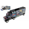 Teddies Auto kamión prepravník + dopravné prostriedky 14ks plast 57cm na voľný chod Teddies Auto kamión prepravník + dopravné prostriedky 14ks plast 57cm na voľný chod