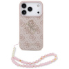 Guess Hardcase 4G Classic Logo s popruhom iPhone 17 Pro ružová Guess Hardcase 4G Classic Logo s popruhom iPhone 17 Pro ružová