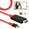 USB-C na HDMI Kábel Adaptér HUB USB Typ C na HDMI MHL 4K 60Hz 2M USB-C na HDMI Kábel Adaptér HUB USB Typ C na HDMI MHL 4K 60Hz 2M