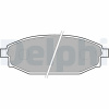 DELPHI Sada brzdových platničiek kotúčovej brzdy DELPHI LP1665 DELPHI Sada brzdových platničiek kotúčovej brzdy DELPHI LP1665