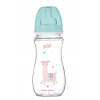 Canpol Babies Antikolik. fľaštička so širokým hrdlom, Exotic Animals, 300 ml - zelená Canpol Babies Canpol Babies Antikolik. fľaštička so širokým hrdlom, Exotic Animals, 300 ml - zelená Canpol Babies