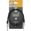 Stagg NAC1PSR audio kabel řady N, jack/jack (m/m), stereo, 1 m Stagg NAC1PSR audio kabel řady N, jack/jack (m/m), stereo, 1 m