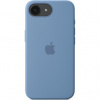 iPhone 16e Silicone Case – Winter Blue MD3Q4ZM/A iPhone 16e Silicone Case – Winter Blue MD3Q4ZM/A