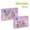 Coblo Magnetická stavebnice pastel (100 ks) + Kuličkodráha pastel (100 ks) Coblo Magnetická stavebnice pastel (100 ks) + Kuličkodráha pastel (100 ks)