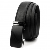 Pánsky čierny automatický opasok z hovädzej kože Nordee BA004 125 x 3,5 cm Pánsky čierny automatický opasok z hovädzej kože Nordee BA004 125 x 3,5 cm