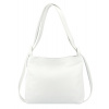 Kožená kabelka na rameno/batoh 575 biela Made in Italy Kožená kabelka na rameno/batoh 575 biela Made in Italy