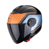 Moto SCORPION EXO-CITY II VITA čierno/modro/oranžová XS Moto SCORPION EXO-CITY II VITA čierno/modro/oranžová XS